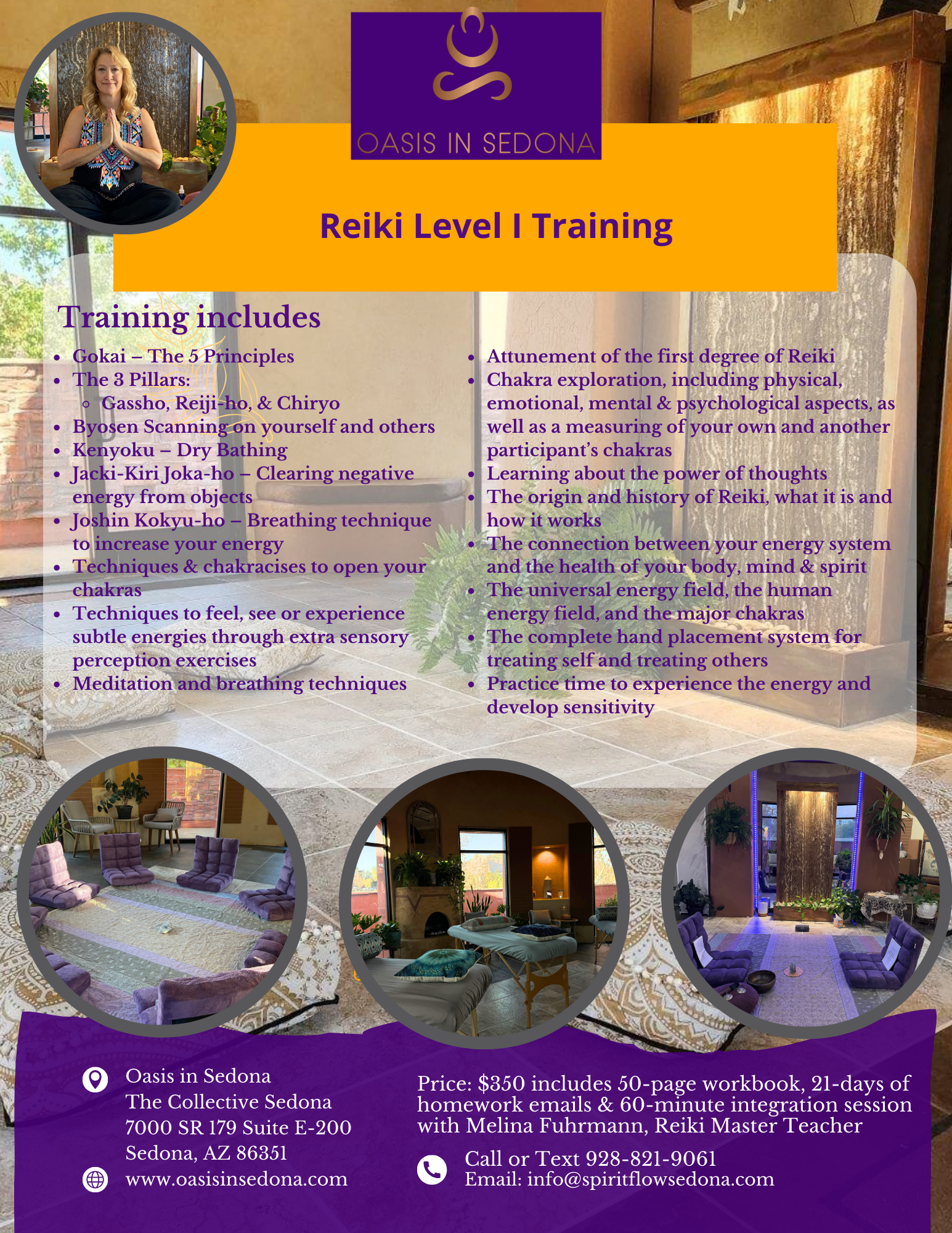 Reiki Level I Training Reiki Level 1 Sedona