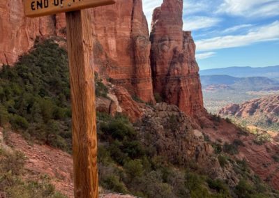 Cathedral rock hike