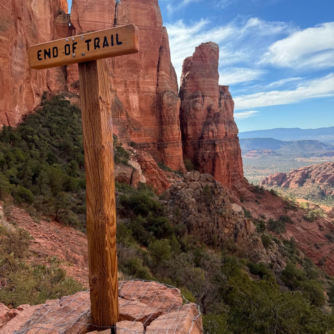 9 Cathedral rock hike