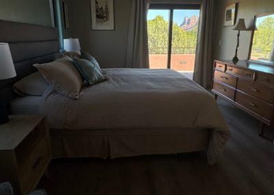 View from bed
