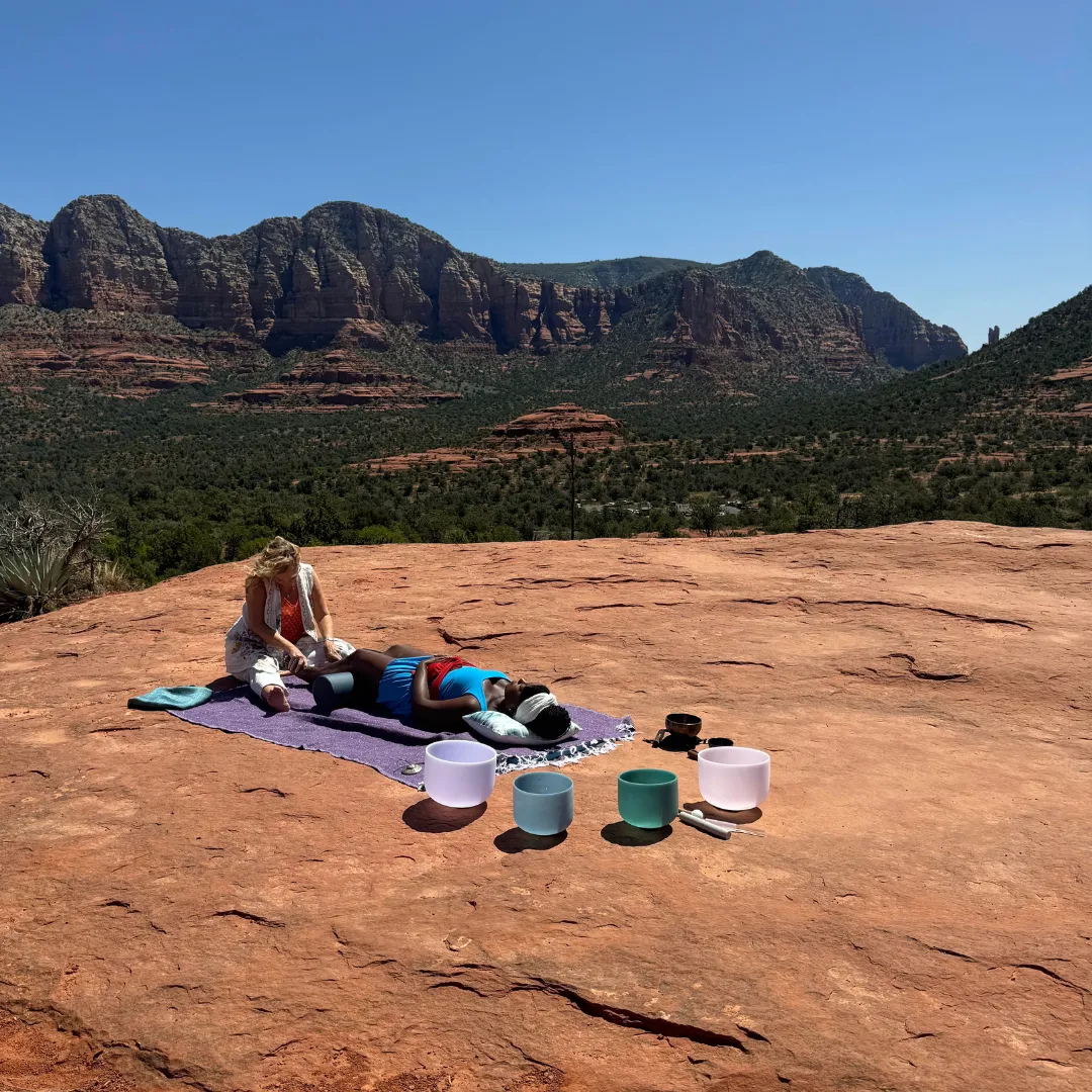 29 Reiki and Sound Healing in Sedona outdoors